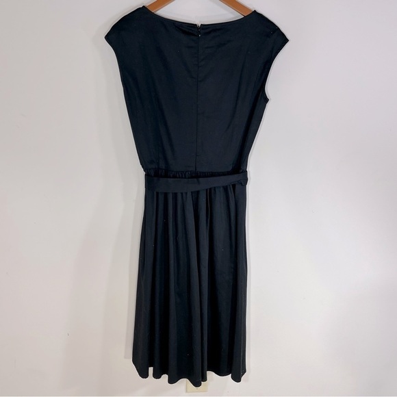 Vintage Feldie Whimsigoth Black Dress Removable Toile Skirt Medium - Picture 3 of 7